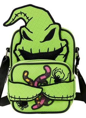 代购Loungefly圣诞夜惊魂鬼怪形象卡通包Oogie Boogie Crossbudd