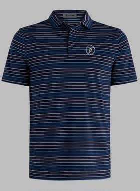GFORE X 2026 U.S. OPEN美国公开赛限定款条纹印花男士高尔夫T恤