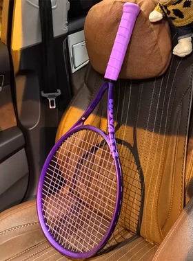 代购WILSON Clash 100L V2威尔胜球拍紫色定制比赛训练网球拍