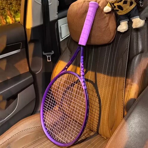 代购WILSON Clash 100L V2威尔胜球拍紫色定制比赛训练网球拍