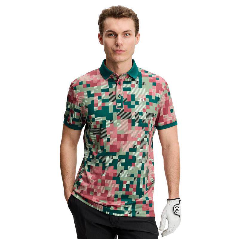 代购JLindeberg金林德伯格男士高尔夫POLO衫吸湿排汗