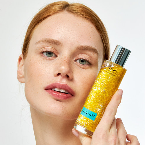 僭越了！Algenist奥杰尼胶原蛋白精华水微藻爆珠水抗老爽肤化妆水