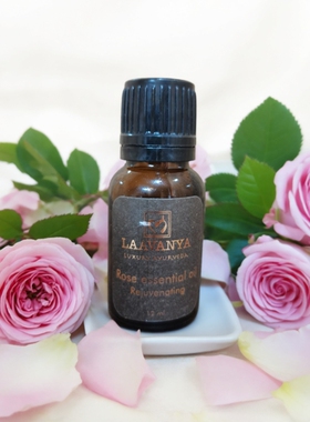 尼泊尔Laavanya有机单方玫瑰精油芳疗精油Rose Essential oil12ml