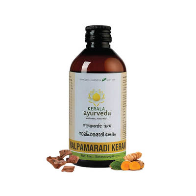 印度KERALA 阿育吠陀草本按摩油面部脖子身体通用按摩油SPA油提亮