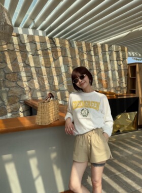 Monkey Studio 百搭王短裤 夏日时髦休闲宽松舒适纯色短裤