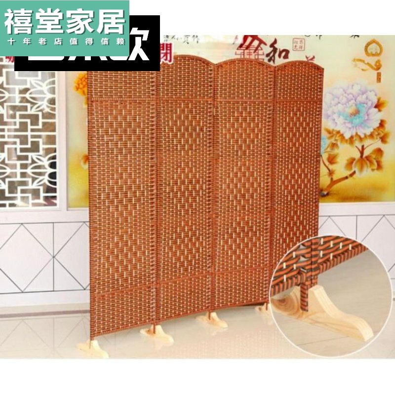 衛生間隔斷簾防水屏風折疊豎條隔斷板架子試衣間火鍋店臥室拉藤編在類目 住宅傢俱, 屏風/花窗, 折屏中 - 來自Buy2taobao.com提供專業的淘寶代購服務