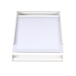 LED平板灯明装转换框抽屉式水泥顶面板灯抽拉组合式转接框加厚款