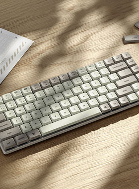 Keychron K3MAX渴创复古灰无线三模机械键盘蓝牙客制化Mac平板