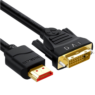 山泽(SAMZHE) DH-8020 2米 HDMI转DVI连接线 DVI转HDMI转接头高清