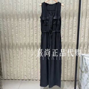 6折MBF2JPS003原1999 三皇冠专柜正品2026夏5A工装直筒无袖连体裤