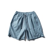 Eagle Vogue户外纯色宽松运动防泼水速干休闲男女短裤