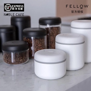 Fellow ATMOS 密封罐 手动抽真空透明玻璃一体式带盖咖啡豆储存罐