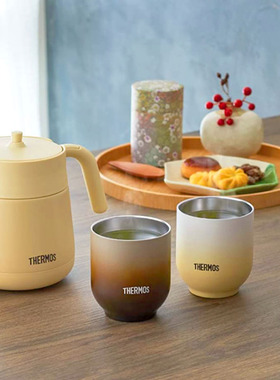 2023日本膳魔师保温壶焖泡茶壶带茶漏家用不锈钢水壶大容量TTE450