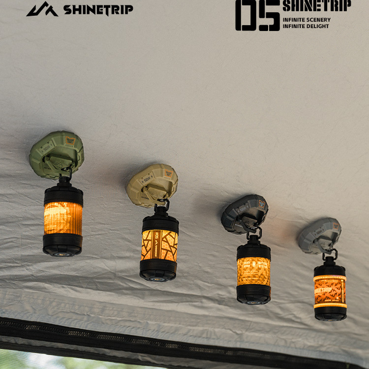 山趣天幕磁吸挂扣户外强磁挂钩露营灯照明灯灯挂帐篷免打孔挂点