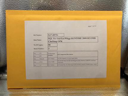 SQL Windows server 2008/2012/2014/2016/2017/2019标准企业版