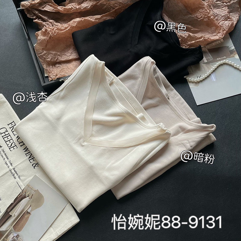 2025新款秋冬保暖吊带保温背心女