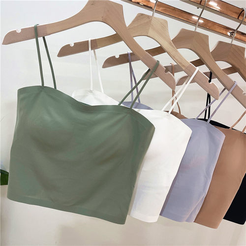 古妃46912新品冰丝吊带背心性感