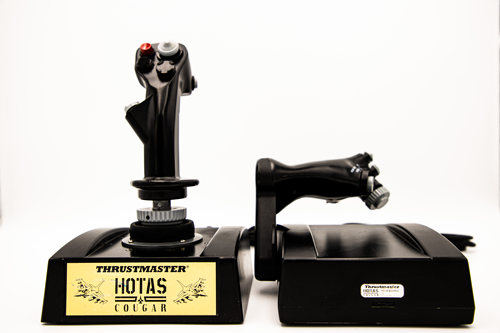 [CUBESIM]Thrustmaster 图马思特 Hotas Cougar F-16C 飞行摇杆