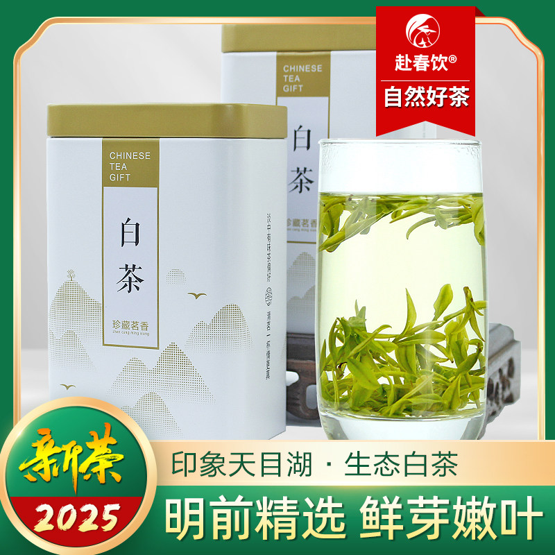 2024新绿茶鲜嫩芽明前特优级溧阳正宗高山天目湖生态白茶 散装50g,茶,特色产区白茶,淘宝优惠券,粉丝福利购,淘宝优惠卷