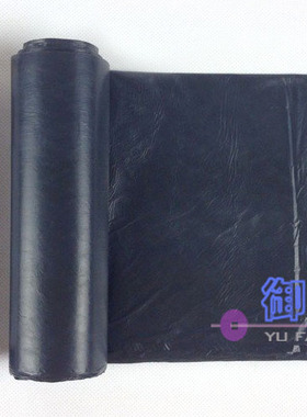 新料加厚大号黑色垃圾袋点断式垃圾袋连卷垃圾袋 60X80cm 约15只