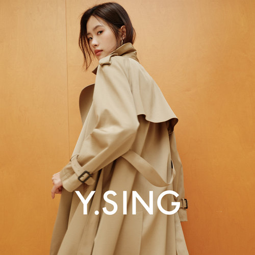 衣香丽影免烫抗皱风衣女中长款