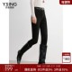 长裤 衣香丽影黑色加绒小脚牛仔裤 子 高腰修身 铅笔裤 女2025冬装 新款
