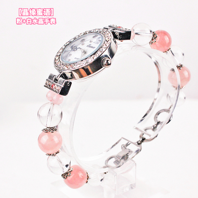 eana时尚简约水晶手表女生学院风