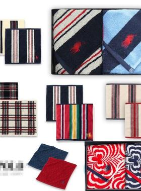 D33绅士马Q出霓虹原旦 小方巾手帕子25纯棉男女擦手擦汗小毛巾