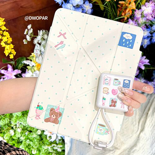 新品【插画师联名】ipadmini保护套适用air7平板壳pro11寸苹果壳ipad11保护套air6/5磁吸拆分10代亚克力