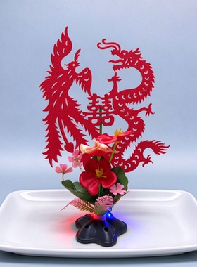 酒店餐厅冷菜装饰摆盘乡厨宴席仿真装饰小摆件刺身拼盘围边点缀花