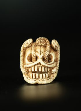 清代寒林护法老戒指法戒清代藏风