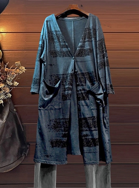 TINY CUTTLE新款夏季韩单宽松T恤女开衫长款薄外套上衣森系披衫