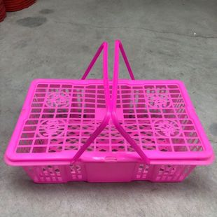玫粉色红色桂圆框樱桃圣女果框塑料筐水果篮砂糖橘包装送礼盒篮