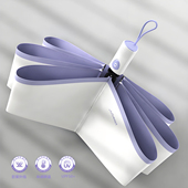 全自动超轻折叠防晒伞女生简约太阳伞防紫外线高级感雨伞晴雨两用