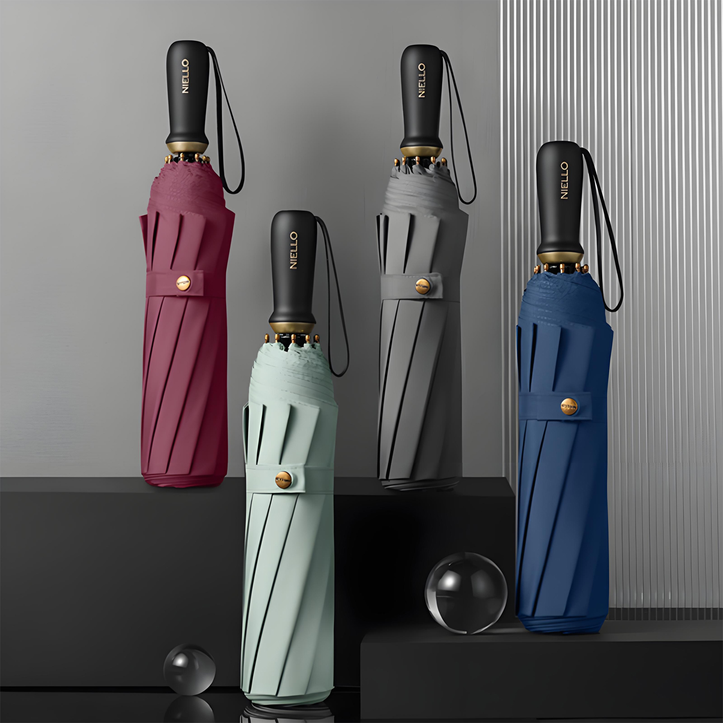 超大号雨伞纯色手动折叠结实抗风