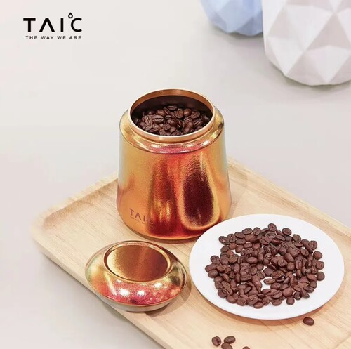 TAIC纯钛茶叶罐收纳罐
