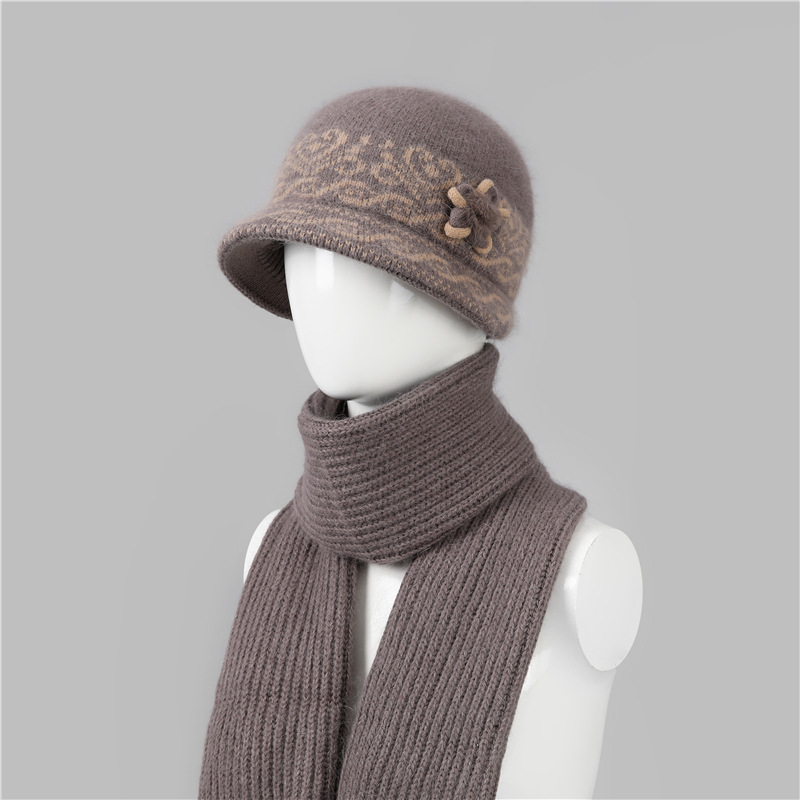 中老年人帽子女秋冬季妈妈老太太