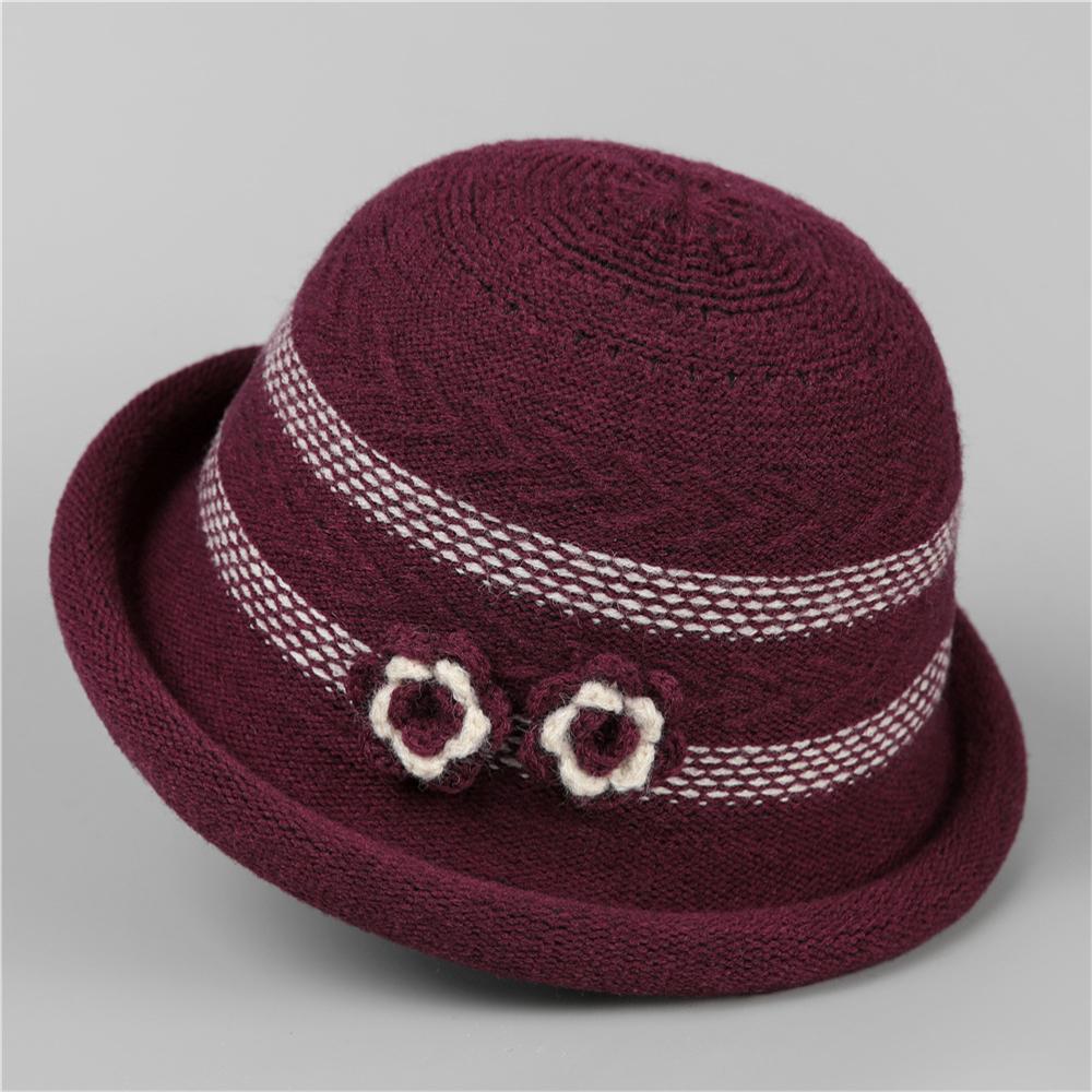 中老年人帽子女士冬天盆帽妈妈