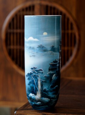艺林堂藏夏夜清风花插