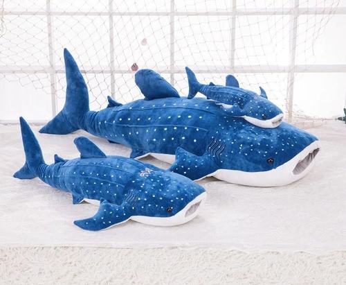 蓝鲸儿童礼物公仔抱枕毛绒玩具