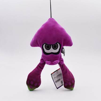 25cm  Splatoon喷射战士 卡通动漫 可爱乌贼娘 挂件 毛绒公仔玩具