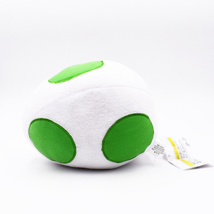 恐龙蛋玩具玩偶动漫 耀西白色恐龙蛋 玛丽奥毛绒玩具公仔游戏周边