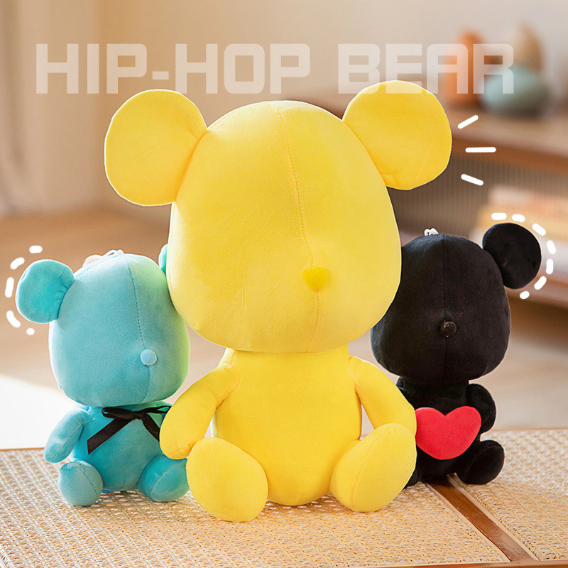 简约潮品熊抱抱熊毛绒玩具公仔