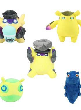 网红跨境新品VALORANT畏契约Gekko游戏周边毛绒公仔卡通玩偶