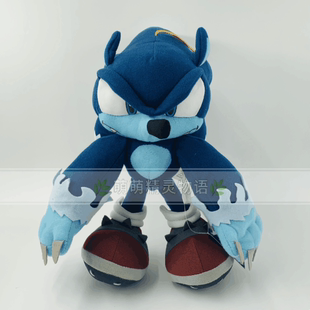 超音鼠睡觉婚庆宝蓝刺猬深蓝色克布雷兹纳克塔尔斯毛绒玩具公仔