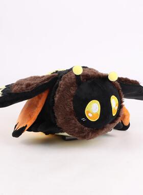 跨境新品Death's Head Hawkmoth鬼脸地狱飞蛾毛绒公仔玩偶