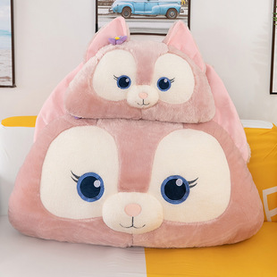 网红l玲娜贝儿枕大号床上陪睡布娃娃粉色小狐狸毛绒玩具娃娃礼物