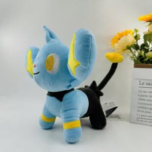 小猫怪勒克猫伦琴猫幼年期小电狮毛绒公仔玩具玩偶动漫游戏周边