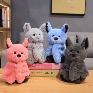 创意卡通仿真可爱吸血蝙蝠黑暗精灵福到飞老鼠小蝙蝠毛绒玩具公仔