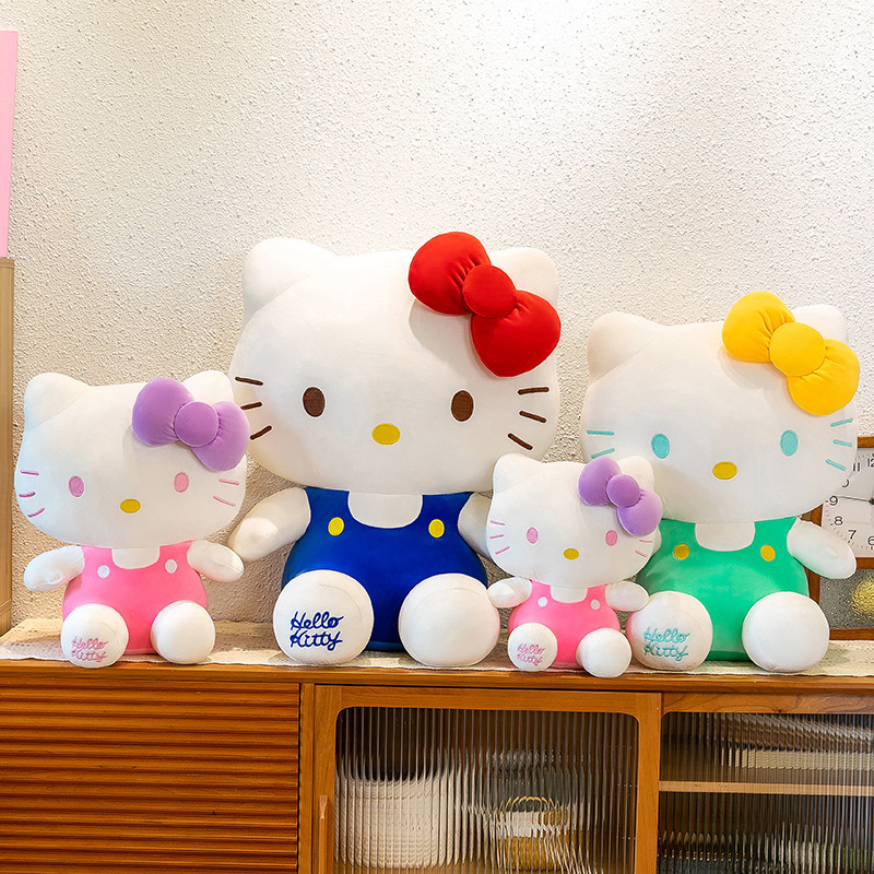 新款小红书helloKitty猫毛绒玩具猫公仔儿童玩偶凯蒂猫咪布娃娃